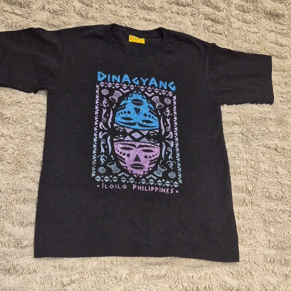 Fiesta Black Phillipines Tee Kids Size 14